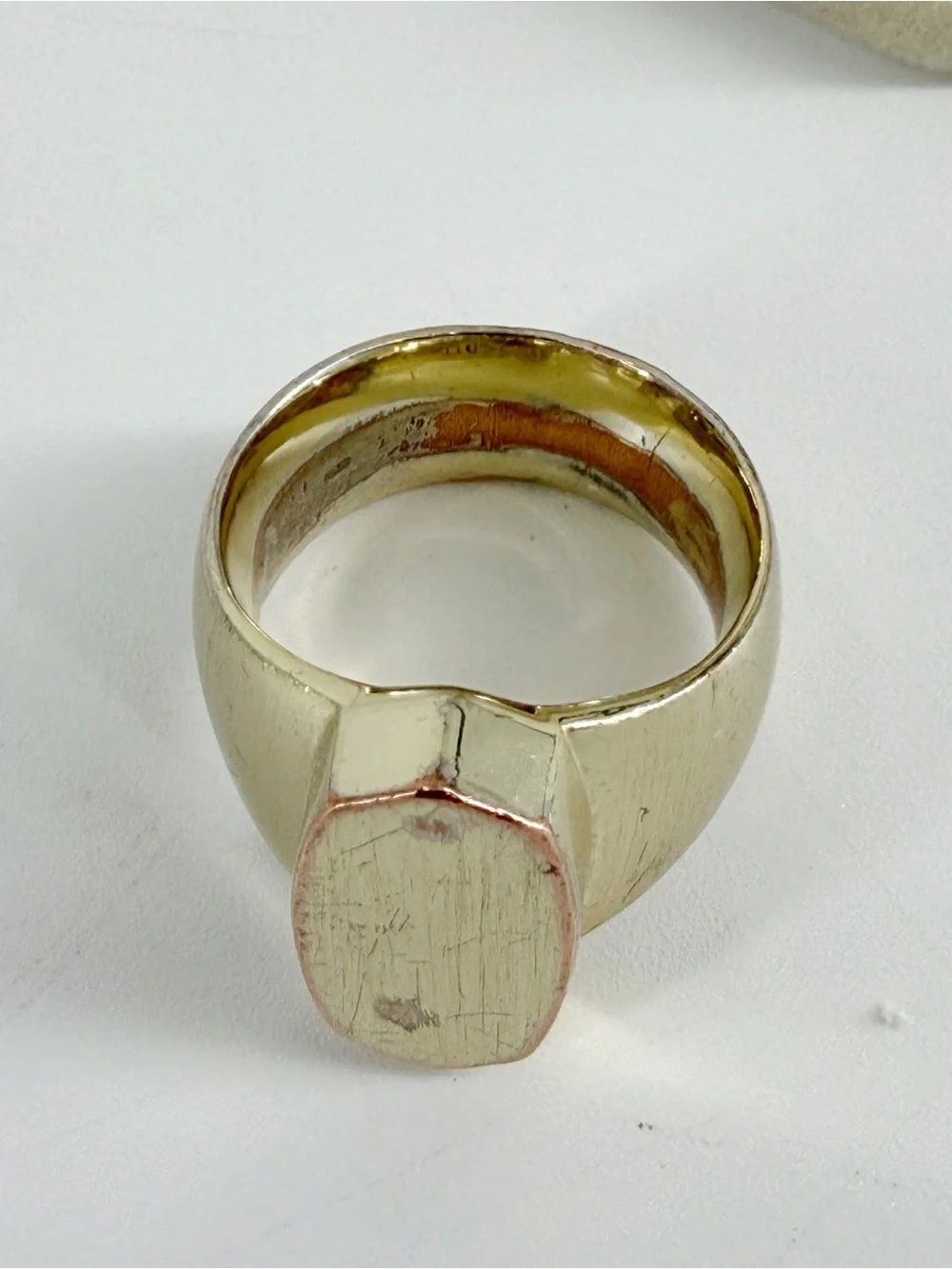 Kendra Scott Gold Plated Reagan Ring Size 8-8.5